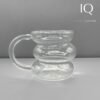 Designer-Glas7.jpg Designer-Glastasse mit Henkel für Heiß- und Kaltgetränke – transparent – 450 ml