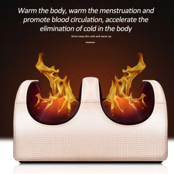 S0dba694960ba465e93c45ee5784c61f1K.webp Remote Control Electric Foot Massager Blood Circulation Hot Compression Shiatsu Kneading Roller Full Body Massage Relax Machine