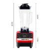 2000W Heavy Duty Commercial Blender Stationary Mixer Food Processor Ice Smoothies for Kitchen High Power Juicer Blender BPA Free