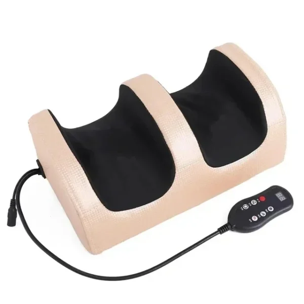 S51f98f8cee3b473ebfbe2923f81978ccd.webp Remote Control Electric Foot Massager Blood Circulation Hot Compression Shiatsu Kneading Roller Full Body Massage Relax Machine