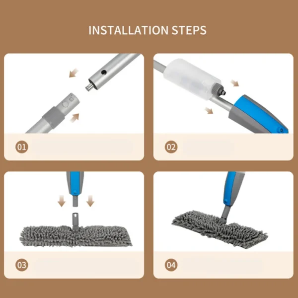 S5ad75ad5db324ee9ac5da23c94f77441O.webp Mop With Spray For 360 Degree Spin Mop With Water Tank And Spray Function For Quick Floor Cleaning Household Cleaning Tool