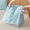 1pc Cooling Summer Quilt,Blue Grey AB Side Cool Feeling Comforter.Smooth,Skin-friendly Blanket Home Kids Adult Bedding 150*200cm