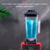 2000W Heavy Duty Commercial Blender Stationary Mixer Food Processor Ice Smoothies for Kitchen High Power Juicer Blender BPA Free