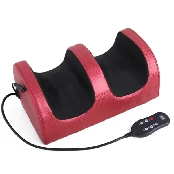 Sb64a4bc255f144d1a9620e1ff7f19e05H.webp Remote Control Electric Foot Massager Blood Circulation Hot Compression Shiatsu Kneading Roller Full Body Massage Relax Machine