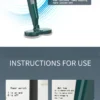Electric Water Mop Cleaner Machine 360° Rotatable Spin Cleaning Mop Squeeze Wet and Dry Use Hand Push Household Floor Cleaning