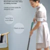 Electric Water Mop Cleaner Machine 360° Rotatable Spin Cleaning Mop Squeeze Wet and Dry Use Hand Push Household Floor Cleaning