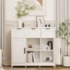 a3f0ecd3-2a59-410b-bd9b-70f41292b95f.jpg Cabinets With Drawers And Shelves, Living Room, Bedroom, Bathroom Decor Cabinets Furniture Home Decor - White
