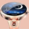 Women's Waterproof Smartwatch – Heart Rate Monitor, Fitness Tracker & Cycle Reminder
