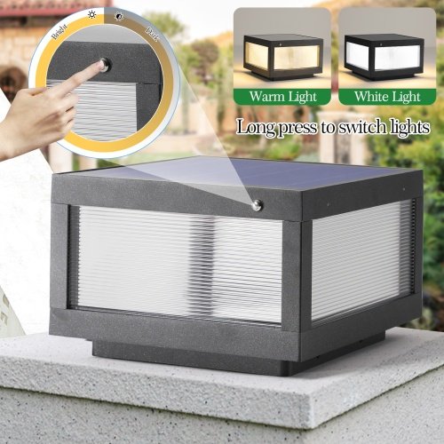 14f2eadc-375c-4015-8bd8-0ffd801eabae.jpg Solar Wall Light with Dimmable LEDs – IP65 Waterproof, 100% Solar Powered Outdoor LED Light
