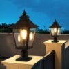 1856998996334350336.jpg Outdoor Glass Pillar Headlights Support Many Types Of Bulbs-2 Packs Unavailable Platforms- Temu