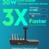 18deb5b9-d70b-42e3-8ea5-c94a82e4ca2b.jpg 70W Charging Station For Multiple Devices, 5 In 1 Fast Charging Dock With 10W Max Wireless Charger And 4 Ports , 30W USB C PD Fast Charging For IPad, IPhone,Tablets,Kindle