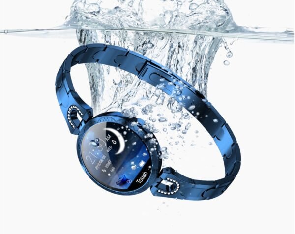 Women's Waterproof Smartwatch – Heart Rate Monitor, Fitness Tracker & Cycle Reminder