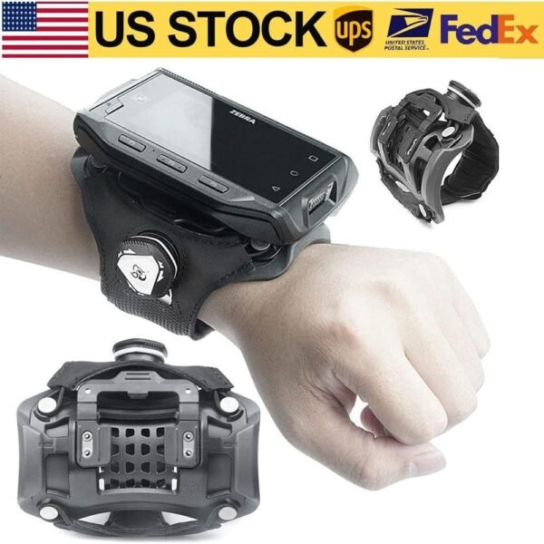 2fb71aa8-5eb3-4128-bc47-be7a96cb030d.jpg Heavy-Duty US Stock Wrist Mount Strap for Zebra WT6000/WT60B0 – Adjustable & Durable