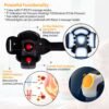 Electric Knee Massager with Heat – Pain Relief & Deep Tissue Therapy 2025