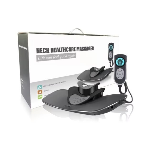 58066e93-fe34-4b8d-9145-1a9350b5db25.jpg Electric Cervical Neck Massager with Heat – Deep Tissue Shoulder & Neck Pain Relief 2025