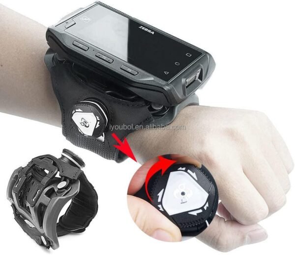60d758b0-3ab4-4ca4-92c7-12828410f82a.jpg Heavy-Duty US Stock Wrist Mount Strap for Zebra WT6000/WT60B0 – Adjustable & Durable