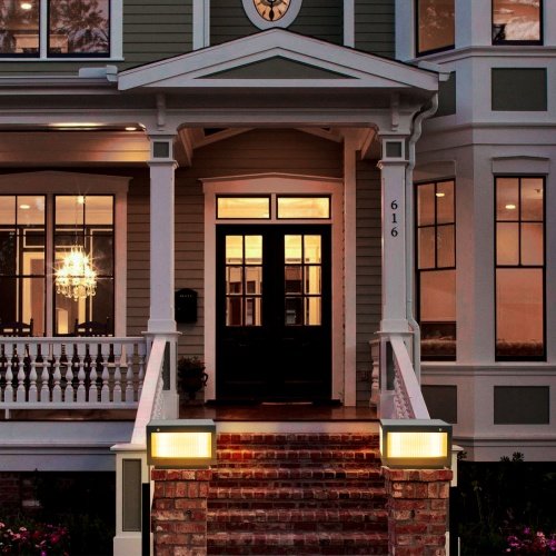 64415334-395e-4254-905d-3e6dd4b510e6.jpg Solar Wall Light with Dimmable LEDs – IP65 Waterproof, 100% Solar Powered Outdoor LED Light