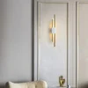 PM Luxury Led Wall Lamp European Home Decor Background Lighting Fixtures Lights Bedroom Vintage Wall Fitting