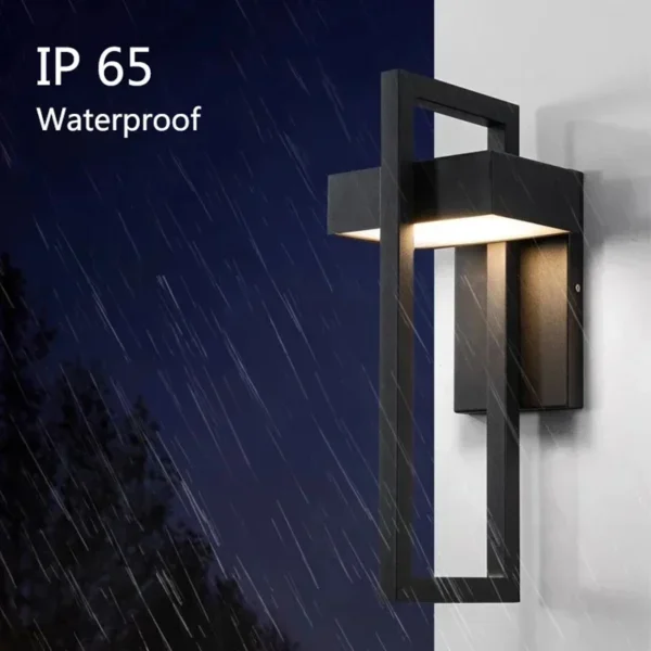 S0ac13650600242e8bc407ca5b915aeefR.webp LED Wall Lamp E27 Decorative Lighting Outdoor Fixtures Outdoor Porch Wall Lamp Simple Outdoor Lighting Corridor Garden Sconce