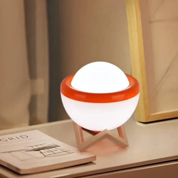 Desktop Decorative Light USB Plug Bedroom Bedside Lamp Ambient Light Table Lamps Tulip Shaped Desk Lamp Desktop Decorative Light