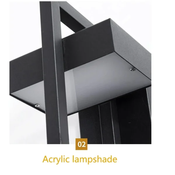 S0b7c2c64154243af807f10761220a683h.webp LED Wall Lamp E27 Decorative Lighting Outdoor Fixtures Outdoor Porch Wall Lamp Simple Outdoor Lighting Corridor Garden Sconce