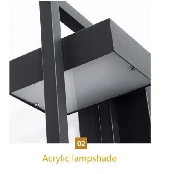 S368f971f67e64df4938da5f949153f40q.webp LED Wall Lamp E27 Decorative Lighting Outdoor Fixtures Outdoor Porch Wall Lamp Simple Outdoor Lighting Corridor Garden Sconce