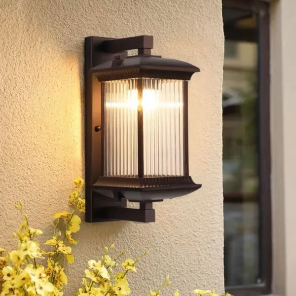 S57e0a29bfbef46e0b1277fa3a38eb04az-1.webp Outdoor Wall Lamp Metal Waterproof Outside Wall Lights AC90-260V Exterior Wall Lighting for Hotel Villa Big Porch Garden Gate