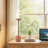 Office Decorative Lamp with Metal Brushed Texture USB Convenient Desk Lamp Suitable for Bedrooms Dining Rooms Living Rooms