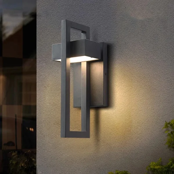S6931147778984254953d76eba42dfef0B.webp LED Wall Lamp E27 Decorative Lighting Outdoor Fixtures Outdoor Porch Wall Lamp Simple Outdoor Lighting Corridor Garden Sconce