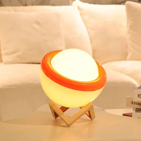 Desktop Decorative Light USB Plug Bedroom Bedside Lamp Ambient Light Table Lamps Tulip Shaped Desk Lamp Desktop Decorative Light