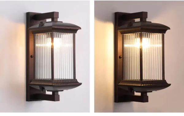 S7633a6bdef86435c9002abdbca1b0607Z.webp Outdoor Wall Lamp Metal Waterproof Outside Wall Lights AC90-260V Exterior Wall Lighting for Hotel Villa Big Porch Garden Gate
