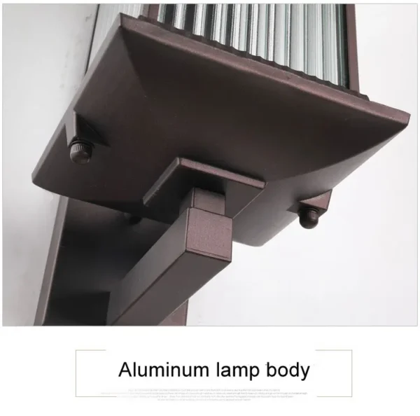 S81ddbf1d622a4a05aa9701feae6e5464W.webp Outdoor Wall Lamp Metal Waterproof Outside Wall Lights AC90-260V Exterior Wall Lighting for Hotel Villa Big Porch Garden Gate