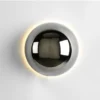 Nordic decorative gold circular wall lamp bedroom bedside living room dining room art minimalist wall mounted lamp