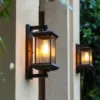 S9803ea2e31d8441a8c79fae04a531f75p-1.webp Outdoor Wall Lamp Metal Waterproof Outside Wall Lights AC90-260V Exterior Wall Lighting for Hotel Villa Big Porch Garden Gate