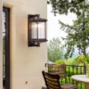 Saa5fe233bb1941b49c8748053af62999S.webp Outdoor Wall Lamp Metal Waterproof Outside Wall Lights AC90-260V Exterior Wall Lighting for Hotel Villa Big Porch Garden Gate