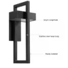 Sad9f170d007f425faa5b7604f75aefdfB.webp LED Wall Lamp E27 Decorative Lighting Outdoor Fixtures Outdoor Porch Wall Lamp Simple Outdoor Lighting Corridor Garden Sconce