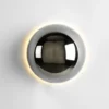 Nordic decorative gold circular wall lamp bedroom bedside living room dining room art minimalist wall mounted lamp