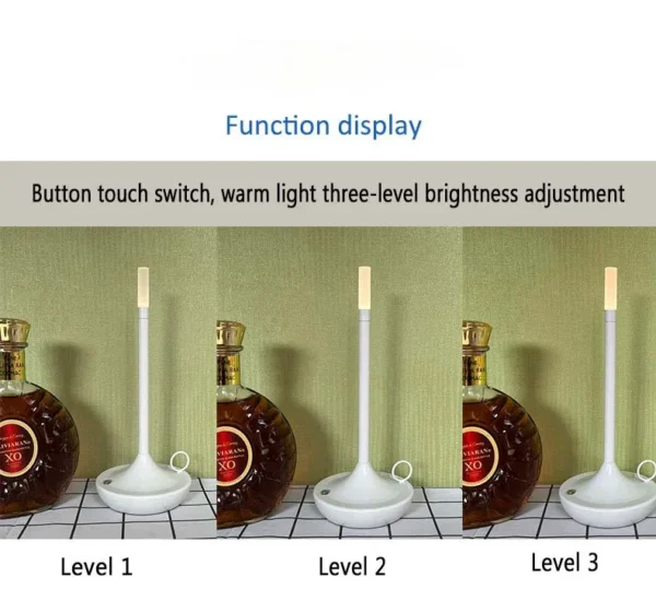 Sc659f893bf14432f95b63797abd653bfS.webp Luxury Style Decorative Lamp Atmosphere Desk Light for Bedroom Bedside USB Portable Wireless Charging Warm Light Night Light