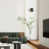 Nordic decorative gold circular wall lamp bedroom bedside living room dining room art minimalist wall mounted lamp