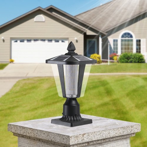 ad8bc051-9edb-4290-99ba-151f8ab36688.jpg Solar Pillar Headlights With Dimmable LEDs - 2 Packs Unavailable Platforms- Temu