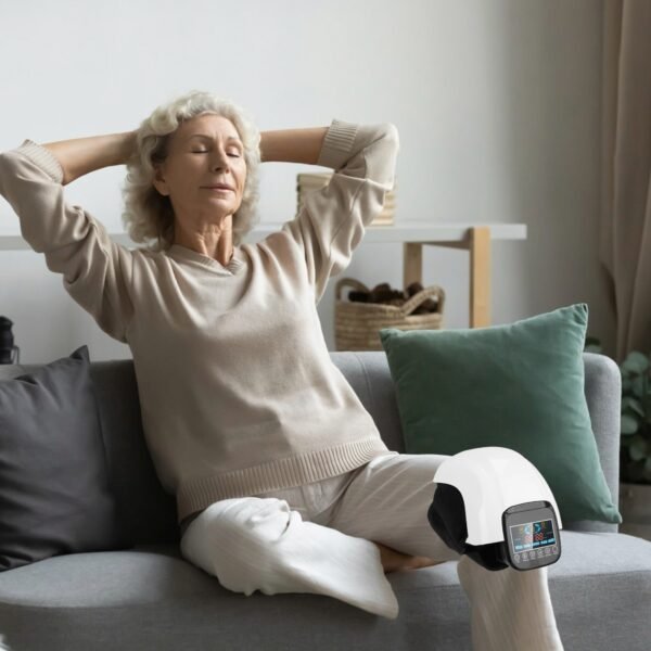 Electric Knee Massager with Heat – Pain Relief & Deep Tissue Therapy 2025