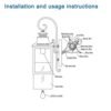 c6a85a2d-80ef-4c5d-bce6-f26bc28ba0e6.jpg Large Outdoor Wall Light with Clear Glass – Matte Black Aluminum, Supports Multiple Bulbs, Hardwired Installation (1-Pack)
