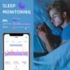Smart Ring Health Tracker - Fitness Sleep Heart Rate Blood Oxygen Tracker Smart Ring For Men And Women,IP68 Waterproof Level Bluetooth Fitness Tracker Rings Family Care