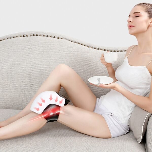 Electric Knee Massager with Heat – Pain Relief & Deep Tissue Therapy 2025